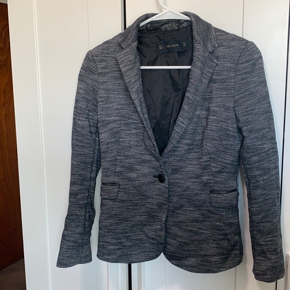 Gray Zara Blazer - Picture 1 of 4